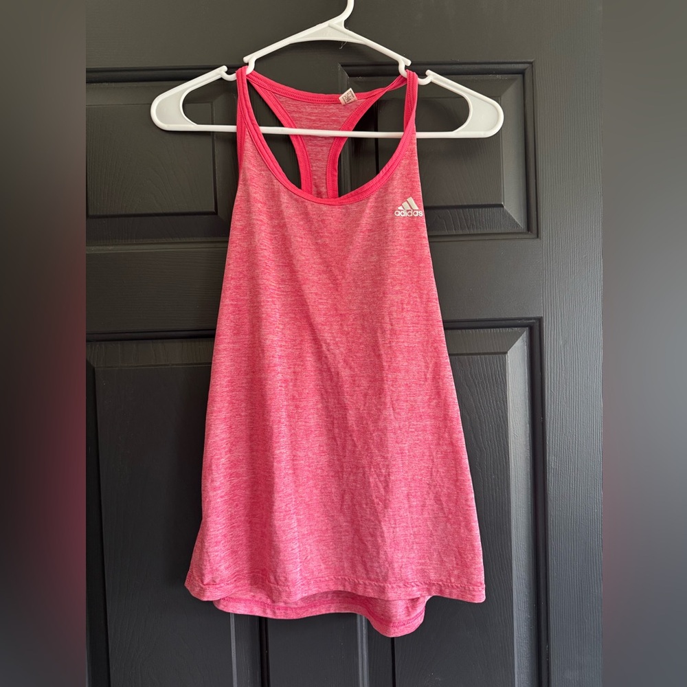 Adidas size small pink tank